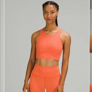 NWT Lululemon Wunder Train Long-Line Bra